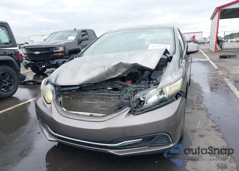 2013 Honda Civic Lx из США, поврежденный, VIN 2HGFB2F50DH542110